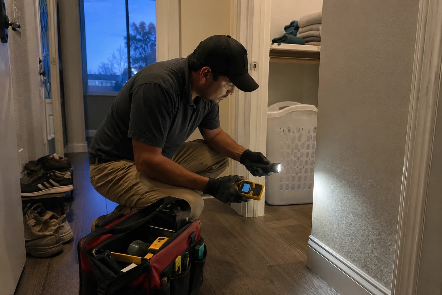 Emergency Mold Removal support for a home in Antioch California