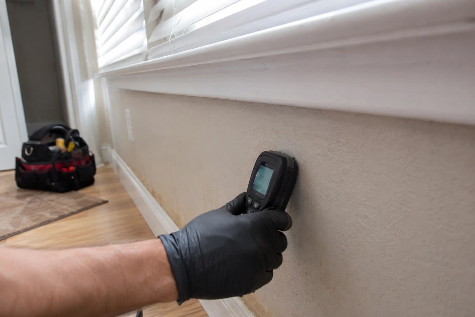 Moisture Detection support for a home in Antioch California